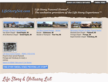 Tablet Screenshot of lifestorynet.com